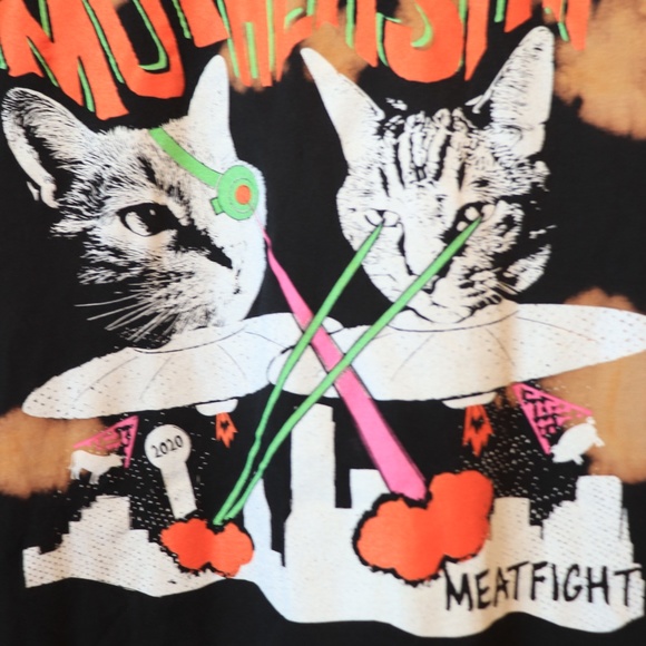 Cat Mothership Custom Tie Dye Tee - Picture 2 of 2